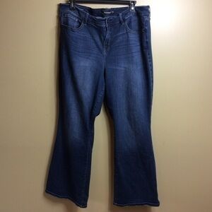 Torrid high-rise slim boot cut jeans. Stretch. Size 24.